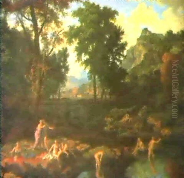 Diana Bathing With Her Nymphs - view 1