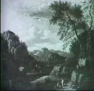 Paysages Fluviaux by Johannes (Jan) Glauber