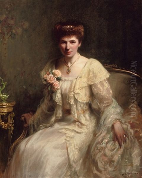 Portrait Of Mrs Haslam - view 1