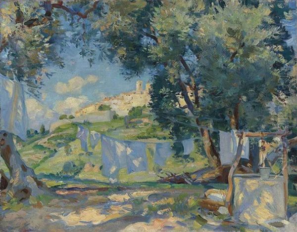 A Light Breeze, Biot, Provence - view 1