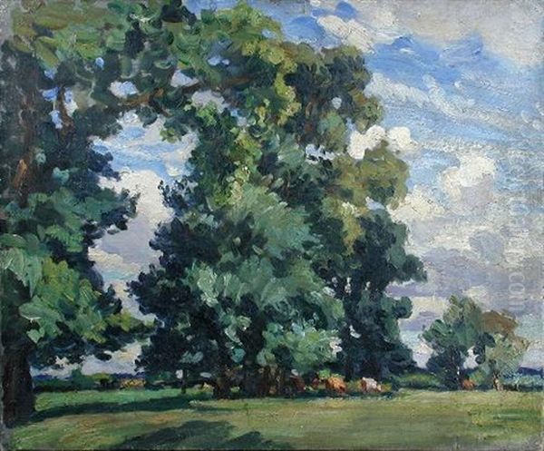 Elms At Grantchester - view 1