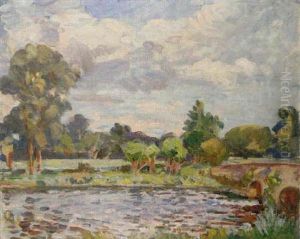 On The Avon by Wilfred Gabriel De Glehn