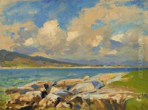 Near Roundstone, Connemara by Wilfred Gabriel De Glehn