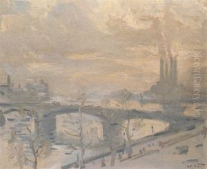Chelsea Reach by Wilfred Gabriel De Glehn