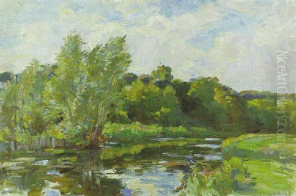 Trees By A River - view 1