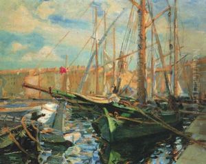 On The Quayside, St Tropez