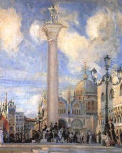 The Basilica Of St. Mark, Venice, From The Piazetta