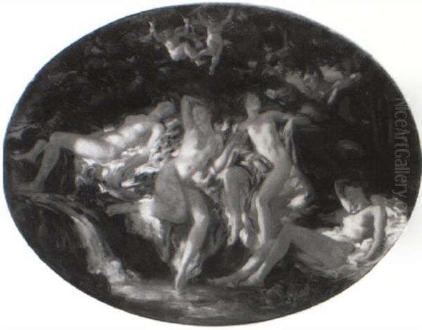 Sleeping Nymphs - view 1