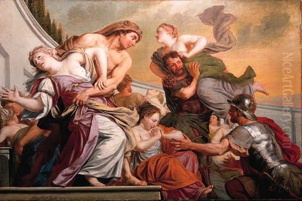 The Rape Of The Sabine Women - view 1
