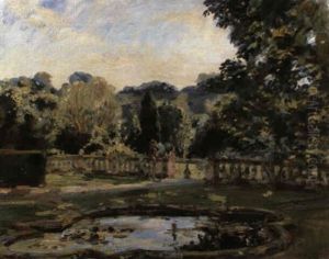 Shadows In The Gardens, Heale House, Wiltshire