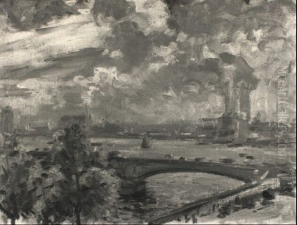 The Thames At Battersea - view 1