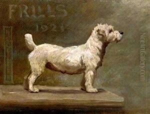 "frills" - A West Highland Terrier