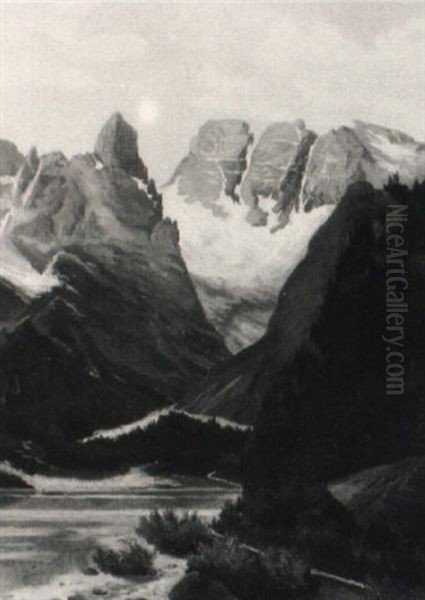 Hochgebirgstal Mit Einem See - view 1