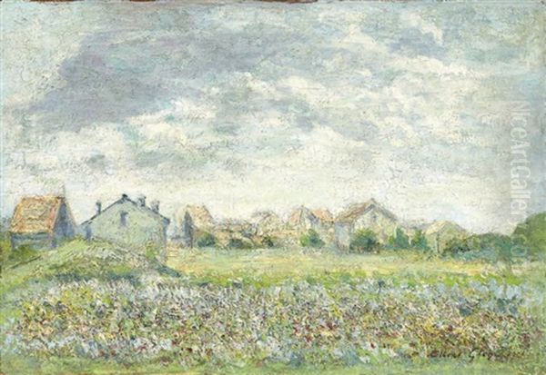 Paysage Avec Groupe De Maisons - view 1