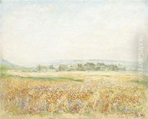 Plaine De Nanterre, Juillet by Albert Gleizes