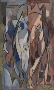 Figure Gris-brun by Albert Gleizes