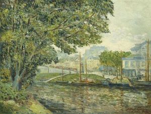 La Seine A Courbevoie La Seine A Courbevoie
