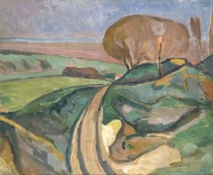 Paysage Ou Esquisse Pour Paysage Pres De Paris (sketch) by Albert Gleizes