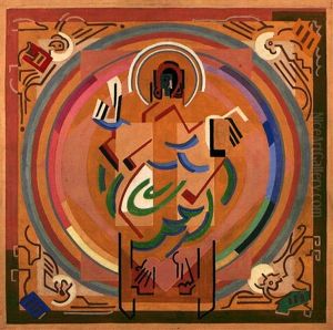 Matiere Et Lumiere Ou Le Christ Au Tetramorphe by Albert Gleizes