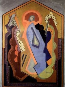Composition A Trois Elements by Albert Gleizes