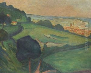 Paysage Pre-cubiste Ou Paysage Cubiste