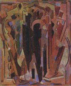 Abstrakte Komposition by Albert Gleizes