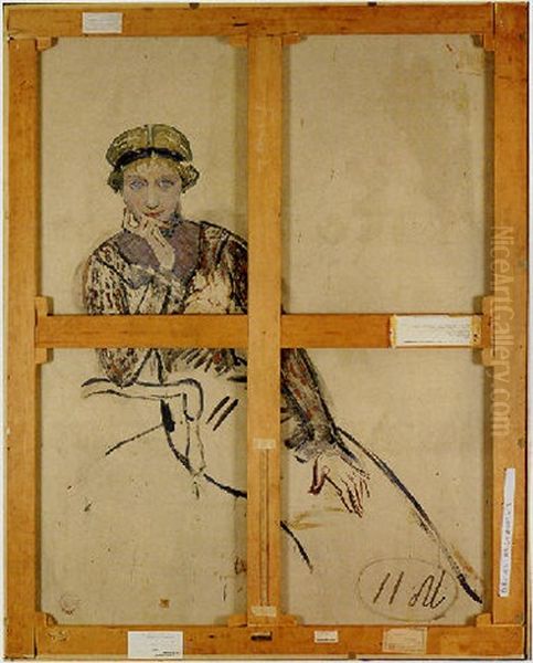 Composition, Evocation Figuree, Sur L'avenue - view 1