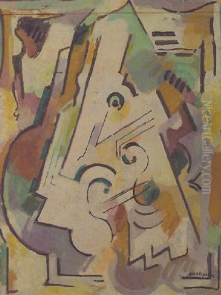 Etude Ivoire Et Verte - view 1