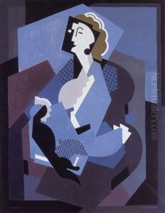 La Femme Au Gant Noir by Albert Gleizes