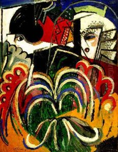 Espagnoles A L'eventail by Albert Gleizes