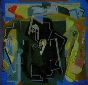 Abstrakte Komposition by Albert Gleizes