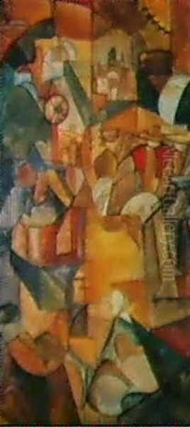 Le Depiquage Des Moissons by Albert Gleizes