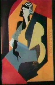 Frau Mit Schwarzem Handschuh (femme Au Gant Noir) by Albert Gleizes