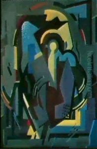 Abstrakte Komposition by Albert Gleizes