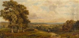 English Landscape by Alfred Glendening Jr.