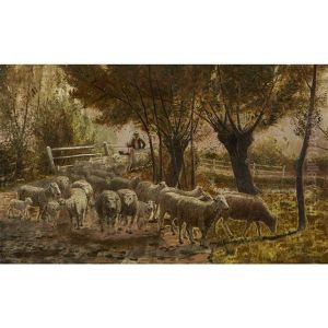 Bringing Home The Flock by Alfred Glendening Jr.