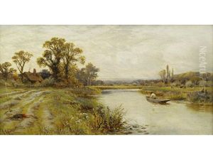 English Landscapes (pair) by Alfred Glendening Jr.