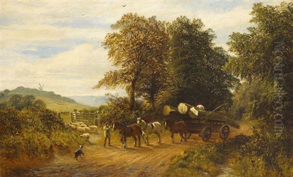 A Surrey Lane - view 1