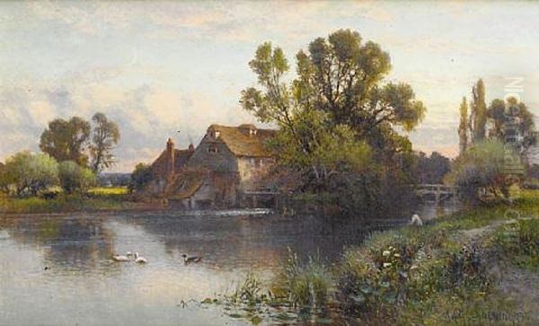 Fishing By The Mill, Sussex - view 1