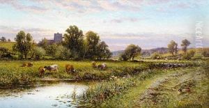 Haymaking Near Lewes, Sussex
