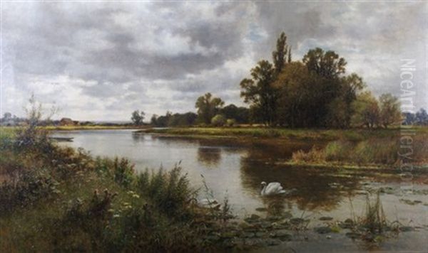 The Thames Near Laleham Ferry - view 1