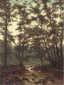 River Mole, Near Box Hill, Surrey by Alfred Glendening Jr.