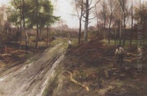 The Woodcutter by Alfred Glendening Jr.