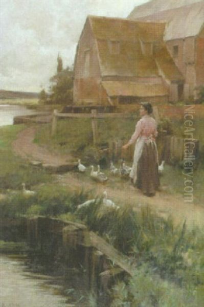 Tending The Ducks - view 1