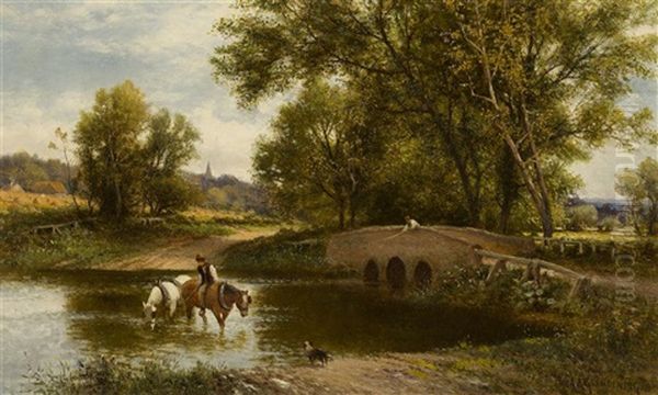 Fording The Stream - view 1