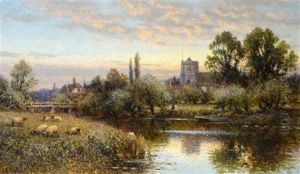 Landscape With Sheep