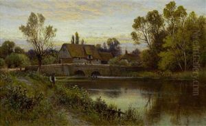 A View Of Corfell, Near Cambridge (+ A View Of Barrington Near Cambridge; Pair)