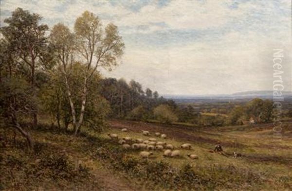 The Young Shepherd And His Flock - view 1