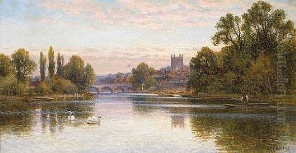 Evening On The River - view 1