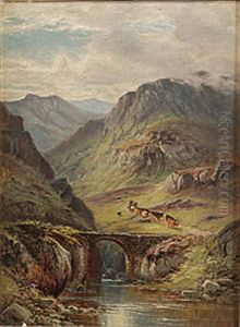 Glencoe, Scotland by Alfred Augustus Glendening Sr.